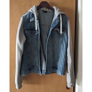 Denim Hoodie Jacket